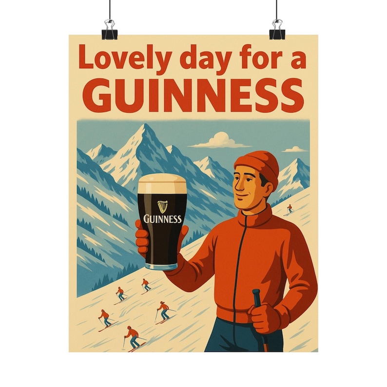 Guinness Ski poster image 3
