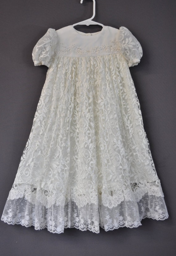 wedding dresses into christening gowns