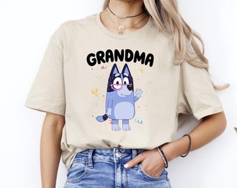 Grandma Bluey T-Shirt, Mother's Day Gift