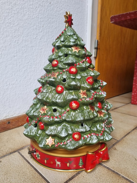 Villeroy & Boch Toy's Delight Xmas Tree With Music Box - Etsy UK