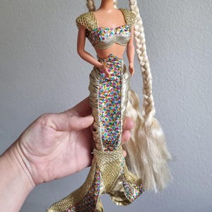1976 year Jewel Hair Mermaid Barbie Mattel vintage doll