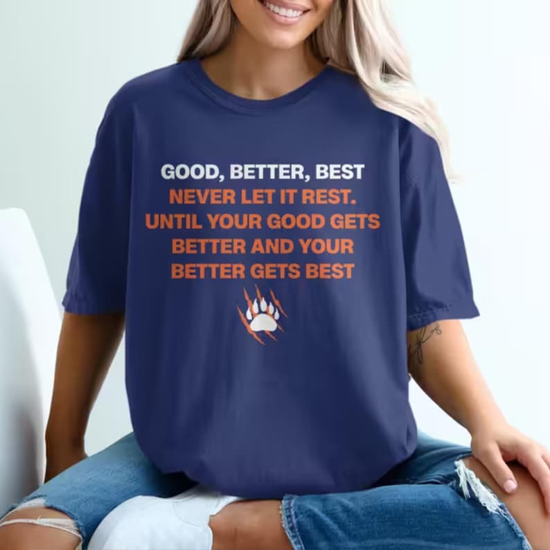 Football Good Better Best PNG SVG, Motivational Game Day Quote, Sports ...
