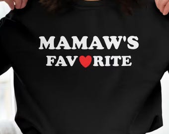 Mom’s Favorite PNG SVG, Mamaw’s Favorite Shirt Design, Sibling Rivalry Humor, Family Funny Shirt, Funny Family Joke, Family Humor Png