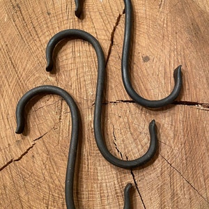Hand forged S hooks #1