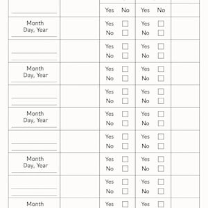 fire drill log daycare childcare forms