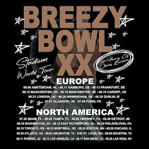 Breezy Bowl XX Tour PNG File, Chris Brown Album Digital File, Chris Brown Fan Gift, Chris Brown Merch PNG File Ready Print to shirt, Hoodie