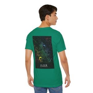 Colorful Plzen Map Tee