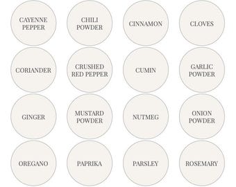 Kitchen Spice Labels (24)