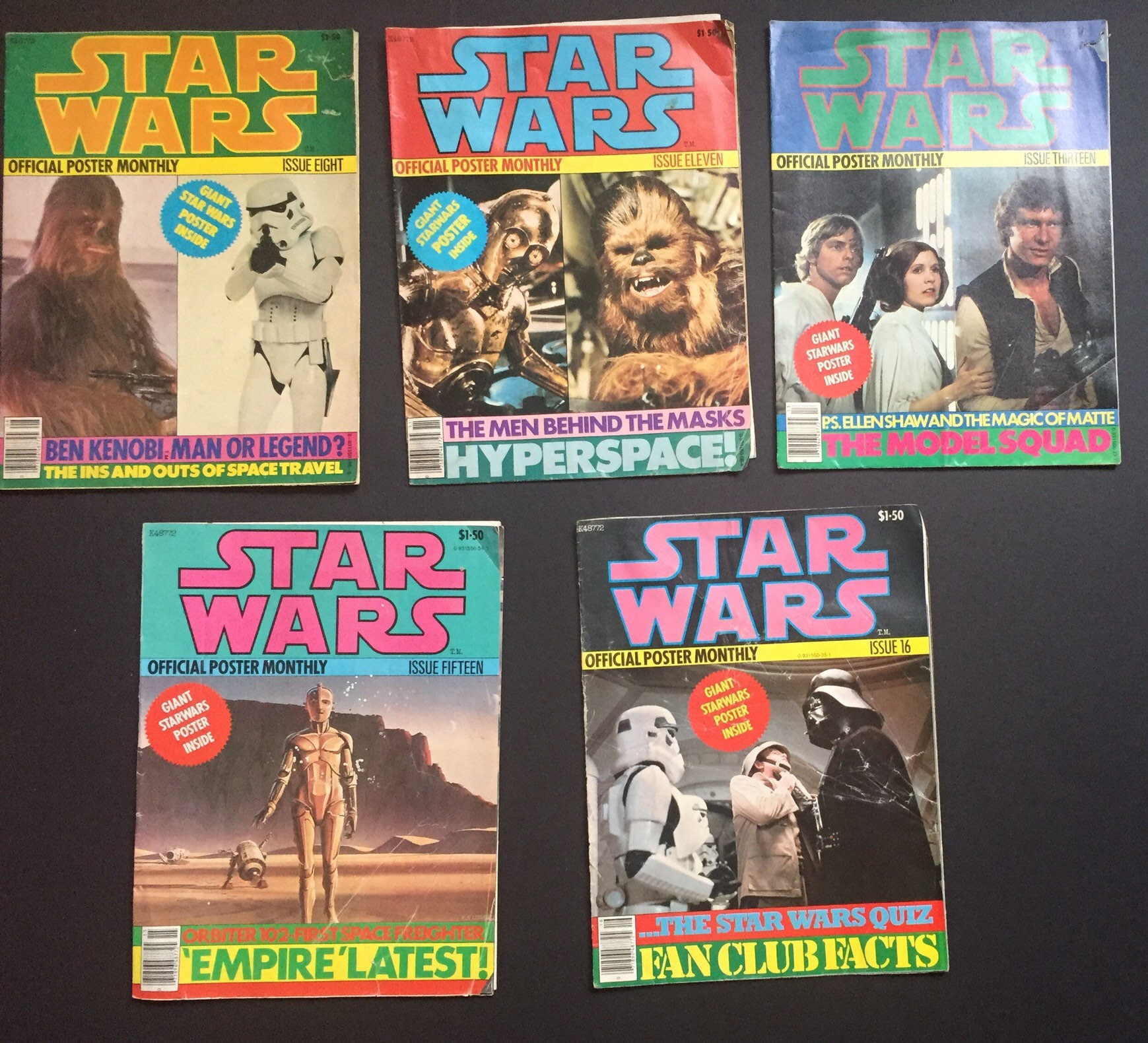 Star Wars Official Poster Monthly Poster Mags | Etsy