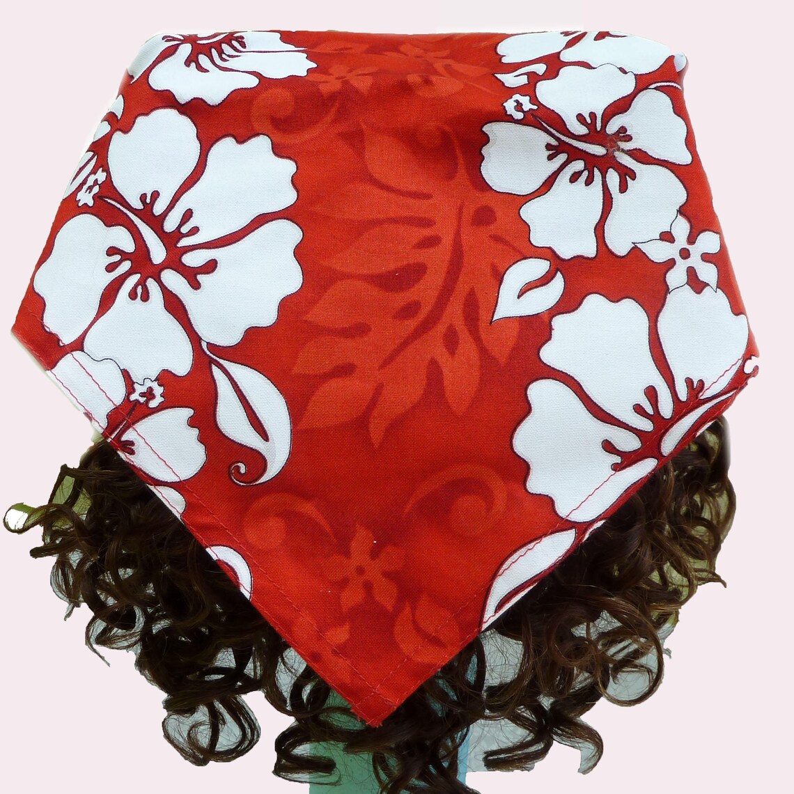 PAPER PATTERN Bandana Shaped Cap With Visor, Foldable Beach Hat
