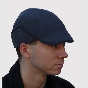 SEWING PATTERN: Brainy Explorer Men&#39;s or Women&#39;s Extra Warm Ranger Cap, Wind Resistant Hat With Earflaps, Eco Friendly