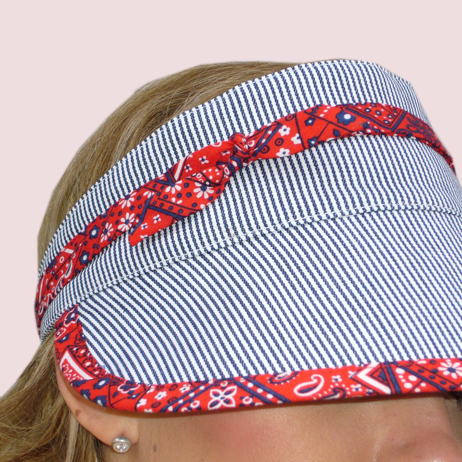 SEWING PATTERNS: Sun Visors With Ties, Fitted and Floppy Styles