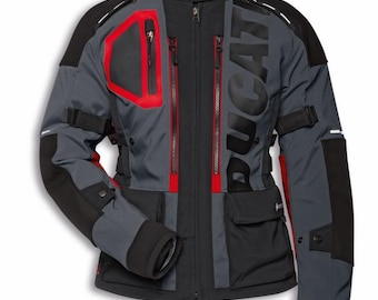 Ducati Strada C5 Motorcycle Jacket – Premium Protective Gear for Women | Waterproof Cordura Material | CE Certified Armor for Safe Riding