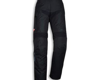Pantalones de moto Ducati Touring C4 para hombre: pantalones de moto textiles para todo tipo de clima / Equipación de motociclista de Cordura con certificación CE