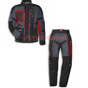 Ducati Strada C5 Motorcycle Suit – Premium Protective Riding Gear for Men CE Certified Armored Touring Suit