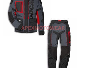 Ducati Strada C5 Motorradanzug - Premium-Schutzausrüstung für Herren CE-zertifizierter gepanzerter Tournanzug