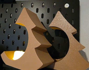 Tree-Shaped Tealight Holder – Cozy Glow for Every Season