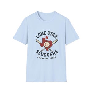 Vintage Texas Baseball T-shirt: Lone Star Sluggers Retro T-shirt