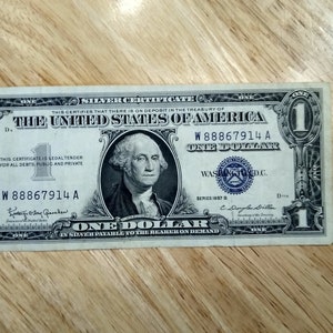 1957 One Dollar Silver Note