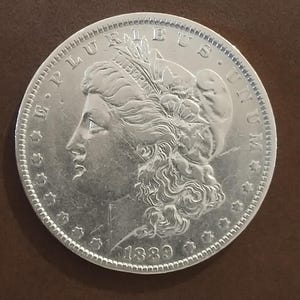 1889-O Morgan-zilverdollar