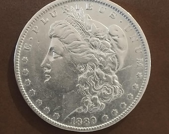 1889-O Morgan Silver Dollar