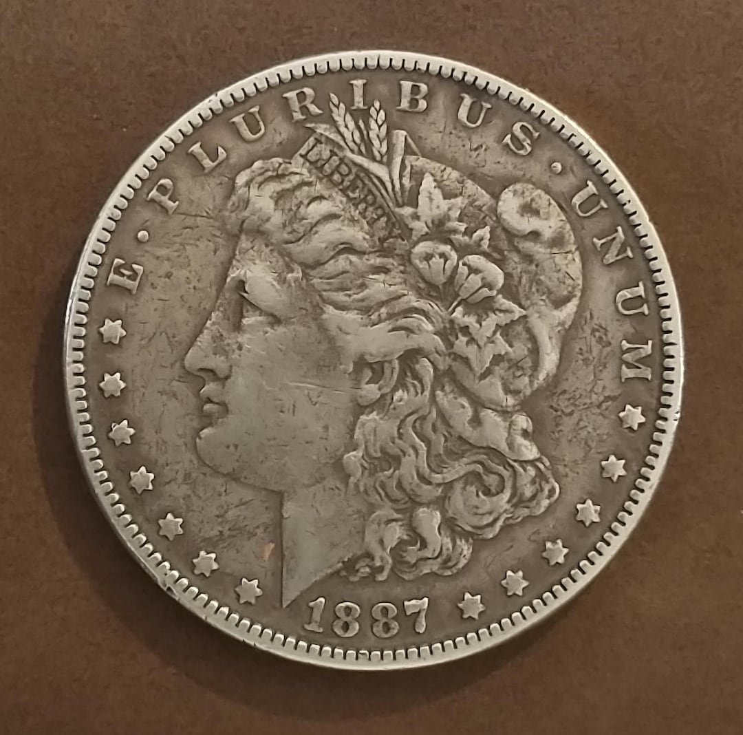1887年モルガン銀貨 - Etsy 日本