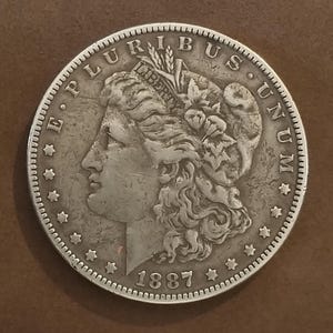 1887 Morgan-zilverdollar