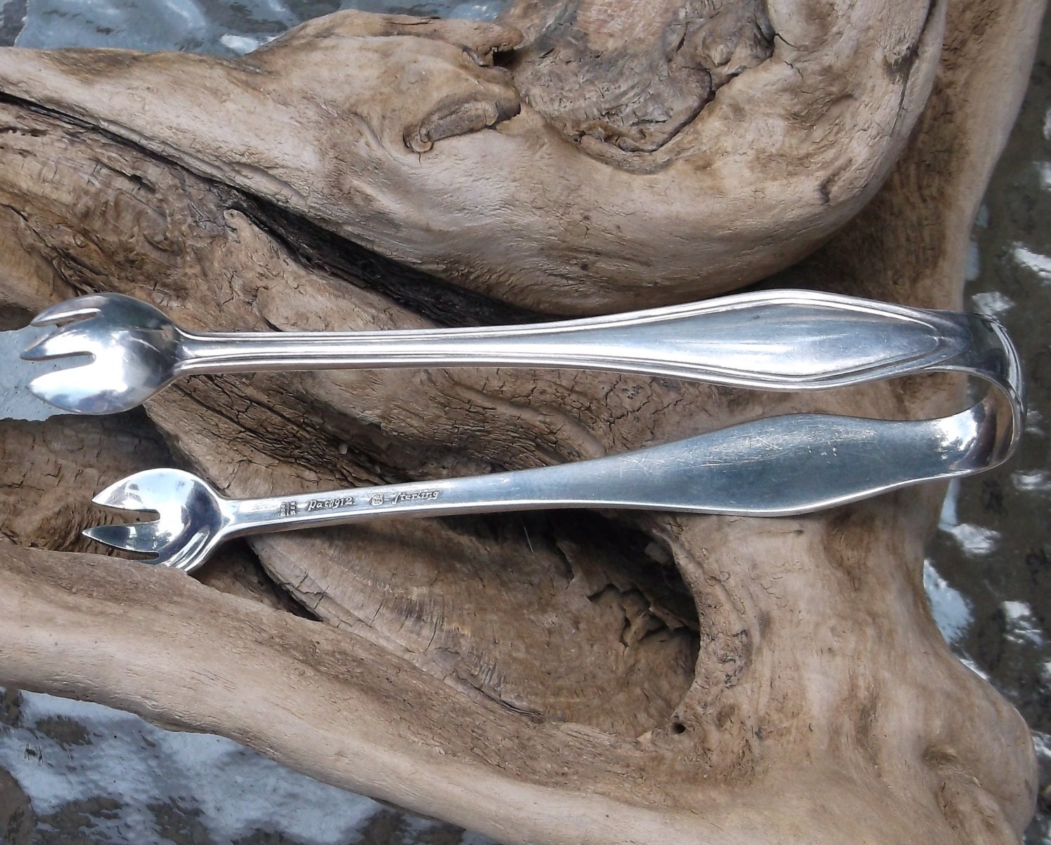 1912 Sterling Silver Sugar Cube Claw Tongs 4 3/4 Inches Etsy