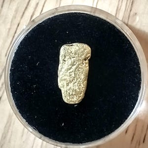 Idaho Gold Nugget from the River of no Return Wilderness 1.39 grams