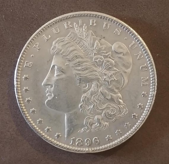 1896年モルガン銀貨 - Etsy 日本