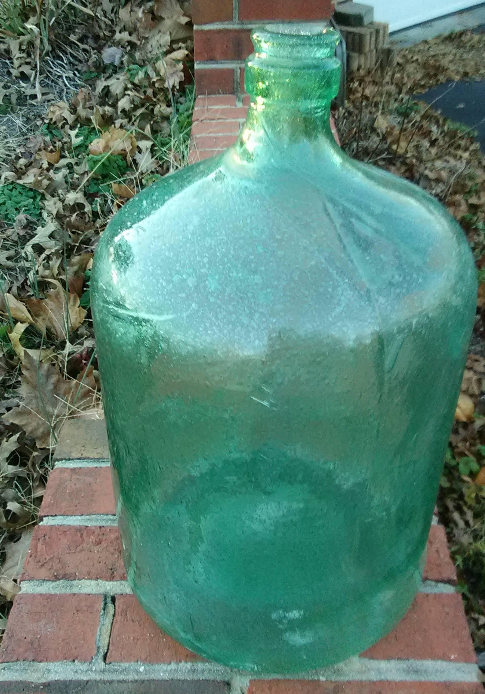 Antique Demijohn or Water Cooler Bottle Circa 1880 Etsy