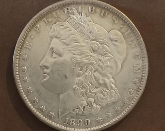 1890-S Morgan Silver Dollar