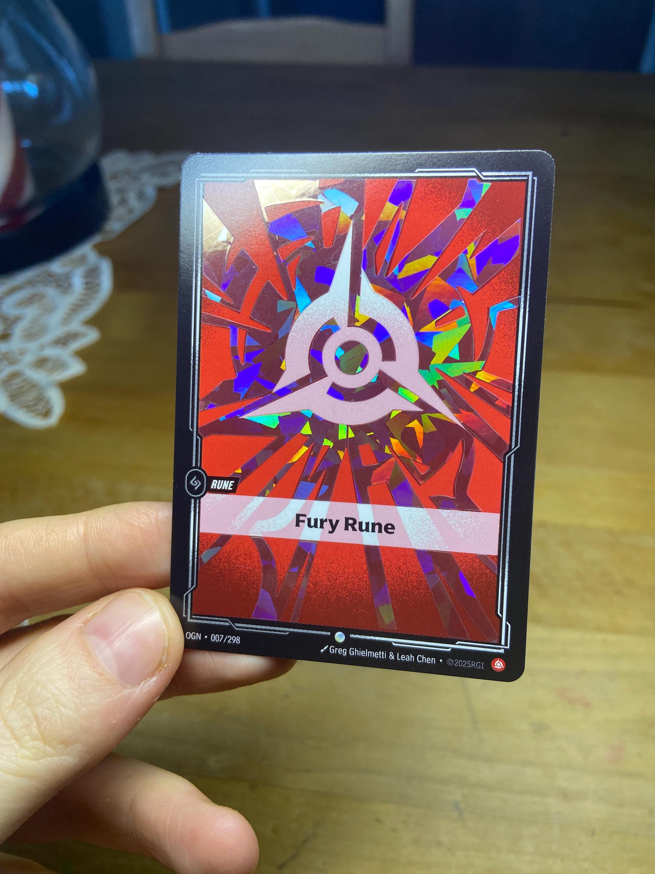 Vinyl Rune Card Alter | League of Legends Riftbound TCG - Etsy