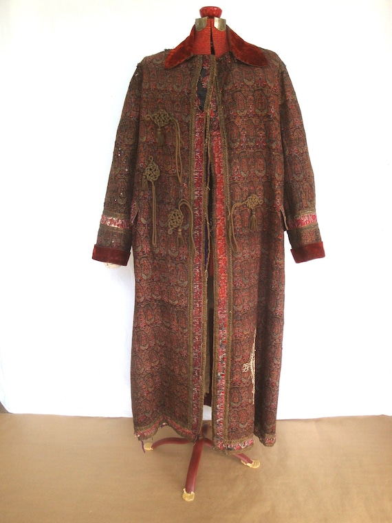 Antique Farsi Persian Handwoven Boteh Ceremonial … - image 2