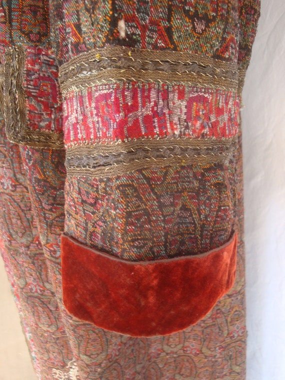 Antique Farsi Persian Handwoven Boteh Ceremonial … - image 10