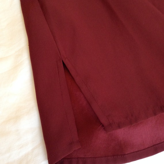 Vintage Silk Blouse Silk Shirt TOTO n KO Lace Up … - image 7