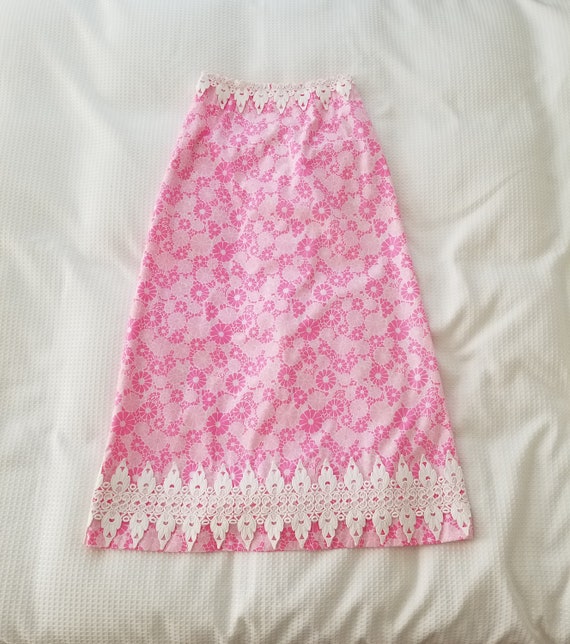 Vintage Lilly Pulitzer Maxi Skirt Long Skirt Hoste