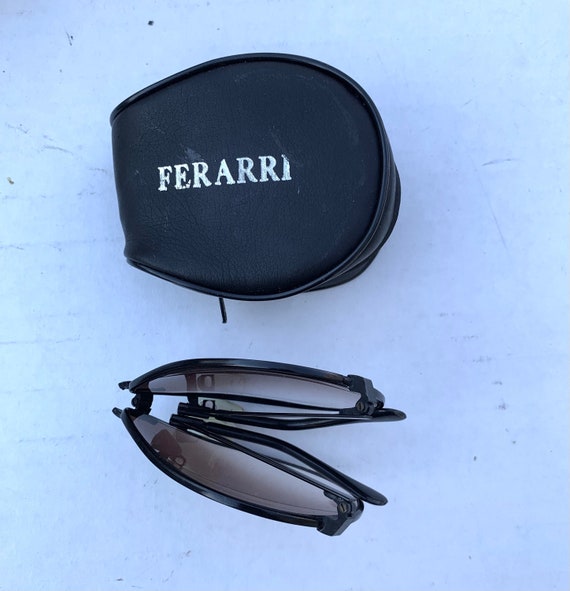 Vintage Aviator Sunglasses Ferarri Folding Sunglas