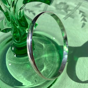 Vintage Mexican Sterling Silver Bangle Bracelet, Taxco