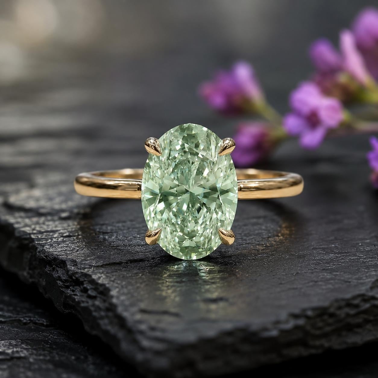 Green stone ring - Etsy 日本