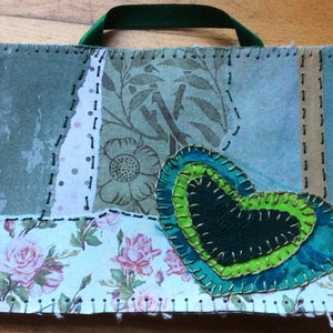 Mixed Media Postkarte Größe Bild mit personalisierten Nachricht