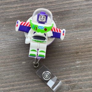 Buzz Lightyear LEGO figurine Badge Reels