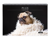 Pug 2025 Wall Calendar 