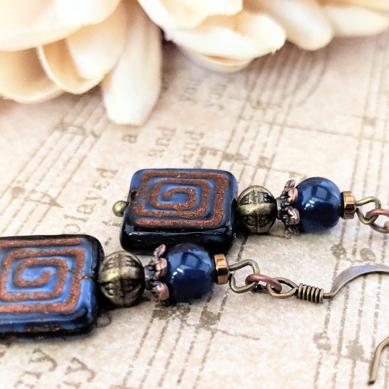 Indigo Earrings