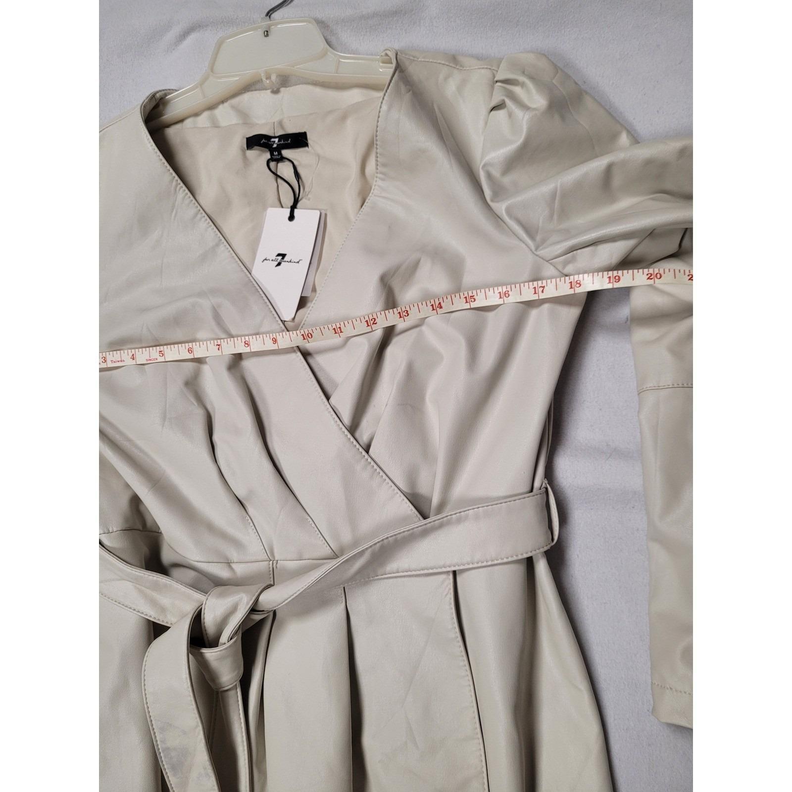 7 for all mankind faux leather wrap dress 7 For All Mankind