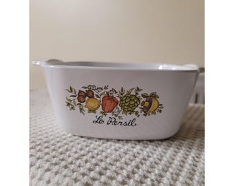 Corning Ware Spice O Life P-43-B 700ml zierliche Auflaufform Le Persil Vintage