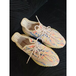 Adidas Yeezy Boost 350 V2 MX Oat GW3773 Unisex meerkleurige sportschoenen maat 9 afbeelding 9