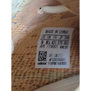Adidas Yeezy Boost 350 V2 MX Oat GW3773 Unisex meerkleurige sportschoenen maat 9 afbeelding 6