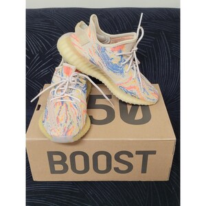 Adidas Yeezy Boost 350 V2 MX Oat GW3773 Unisex meerkleurige sportschoenen maat 9 afbeelding 2