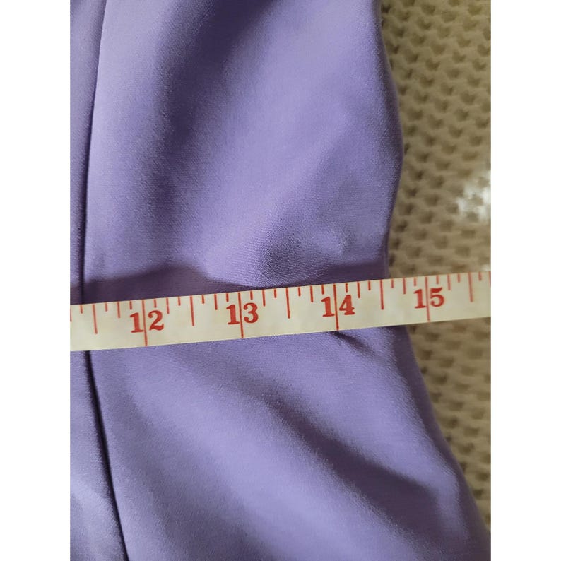 Anthropologie Endless Rose Lavender 1 Shoulder Ruffle Mini Dress Size M Cocktail image 4